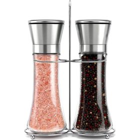 Large Capacity Manual Pepper Mill Pepper Grinder  - Set2