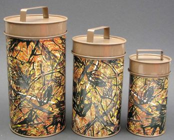 Metal Camouflage 3 Cannister Set - 021-23025