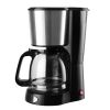 YSSOA Drip Coffee Maker 12 Cup, Anti-Drip Coffee Machine, Auto Keep Warm Function, Clear Water Level Window Coffee Pots, Small Coffee Makers Black, St