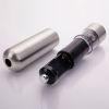 2pcs Stainless Steel Electric Automatic Pepper Mills Salt Grinder Silver - 2pcs