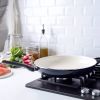 Rio 13.5" Ceramic Nonstick Great Big Frypan with Helper Handle Black - Black