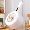 1pc Multi Functional Electric Cooker Mini Electric Cooker Household Dormitory Students Cook Instant Noodles Small Electric Frying Pan With Steamer - M